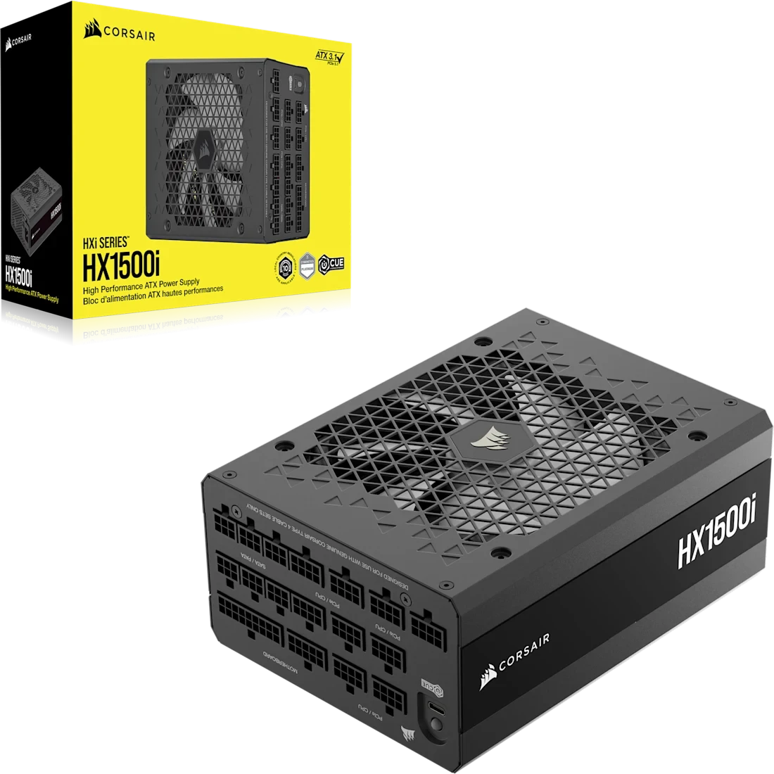 Блок питания 1500W Corsair HX1500i (CP-9020309-EU) - фото 5