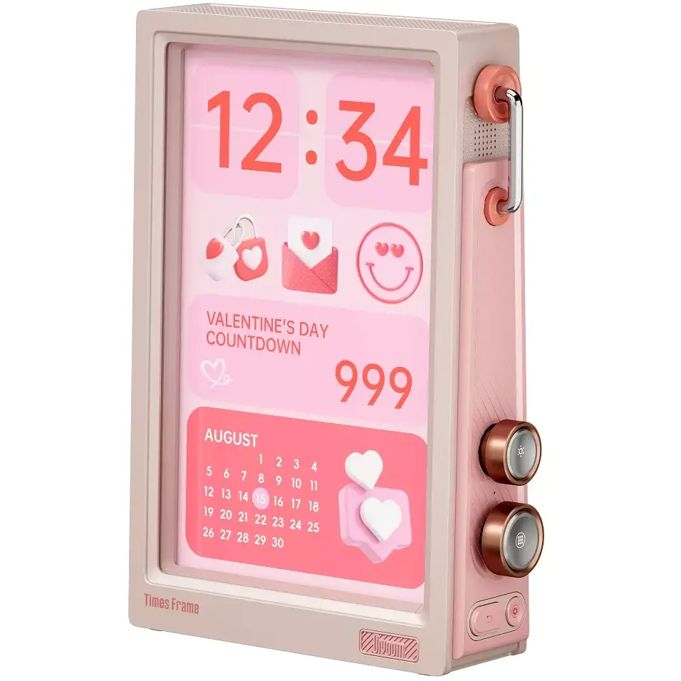 Цифровая фоторамка Divoom Times Frame Pink - 90100058276