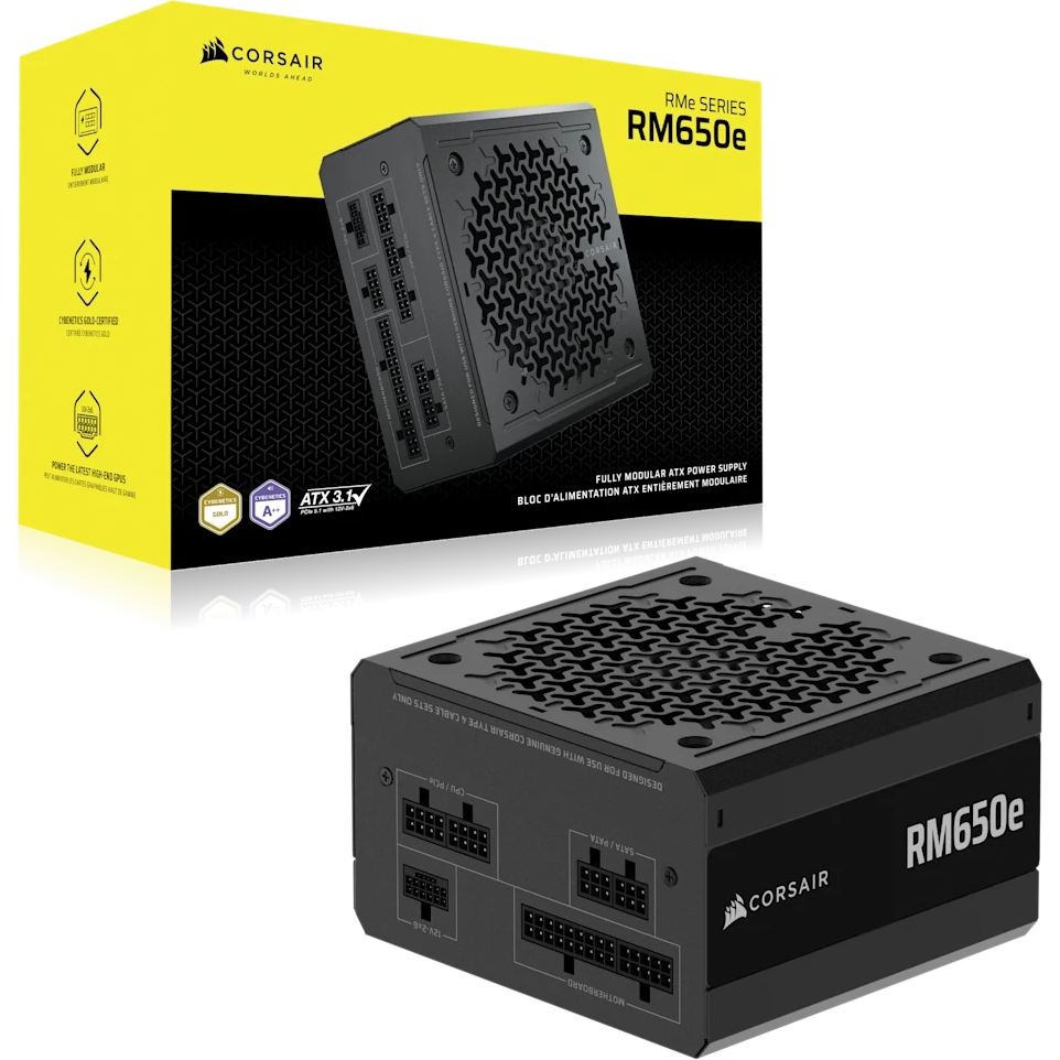 Блок питания 650W Corsair RM650e (CP-9020302-EU) - фото 5