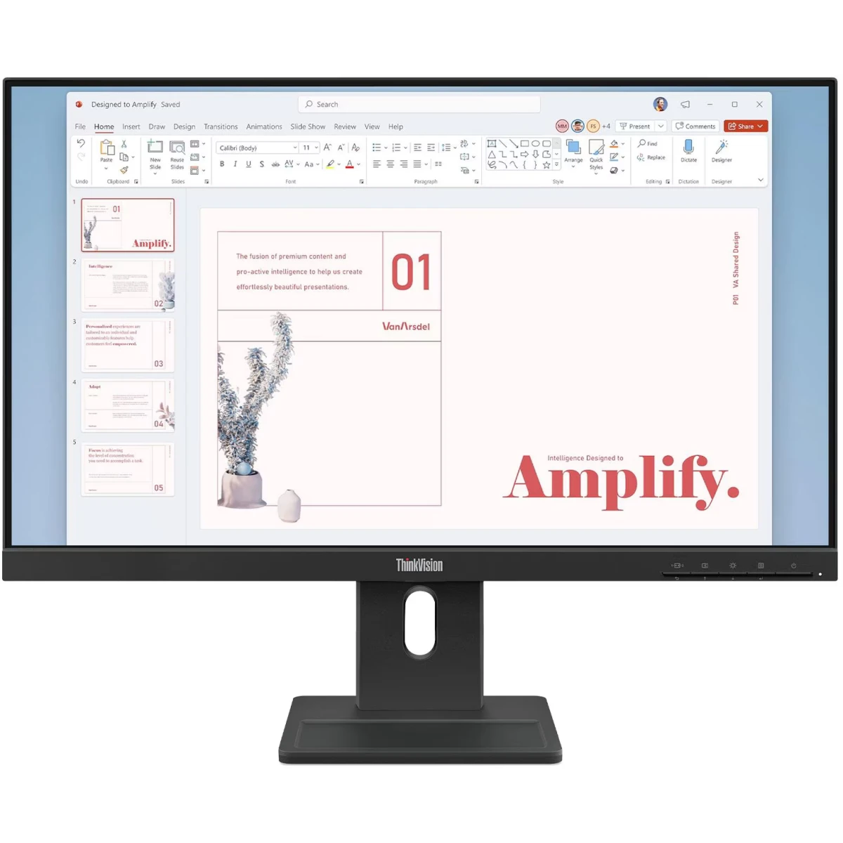 Монитор Lenovo 24" ThinkVision E24-40 (64BAMAR1CB)