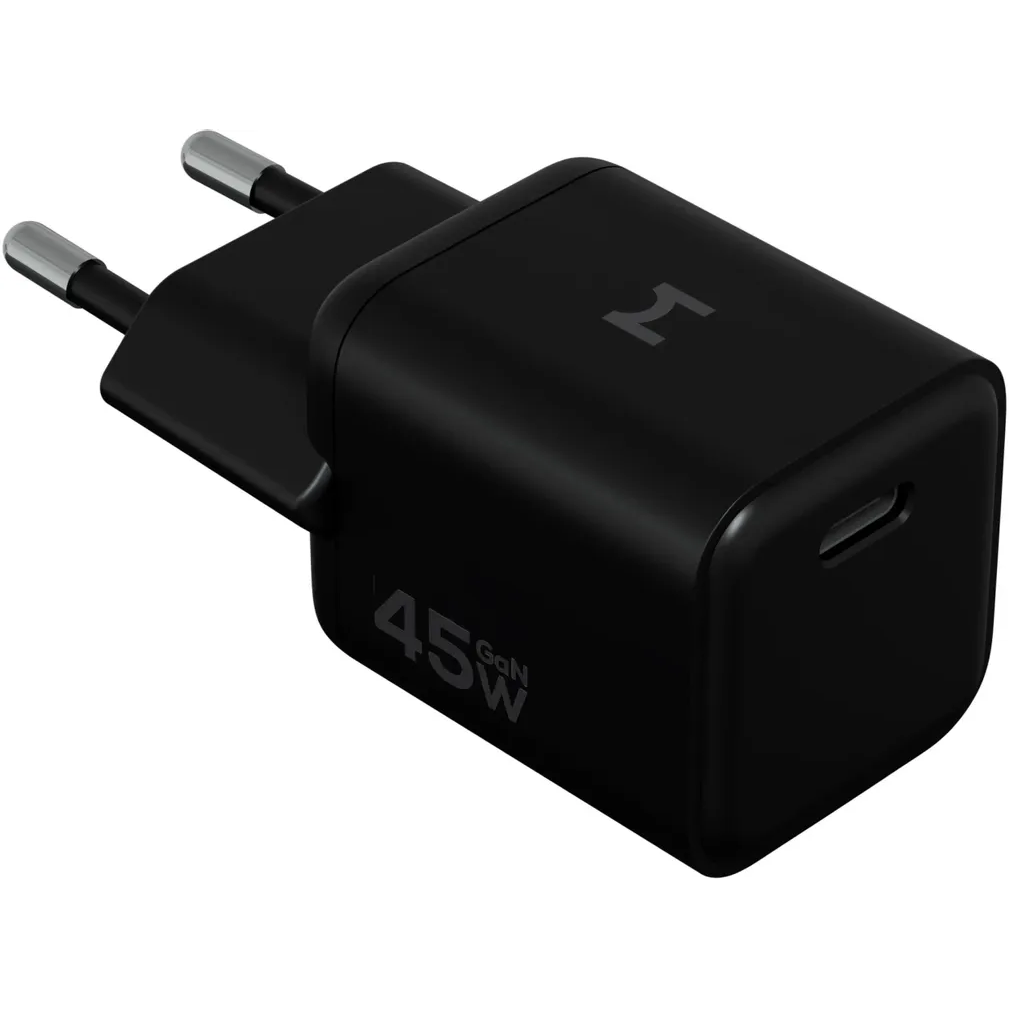 Сетевое зарядное устройство Magssory Nano 45W GaN Black - ACH006b - фото 5