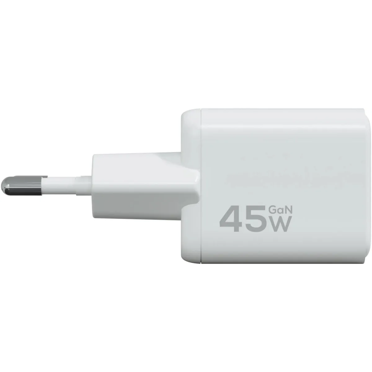 Сетевое зарядное устройство Magssory Nano 45W GaN White - ACH006w - фото 3