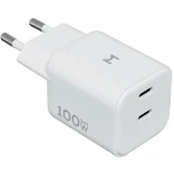 Сетевое зарядное устройство Magssory Nano Pro 100W GaN White (ACH017w)