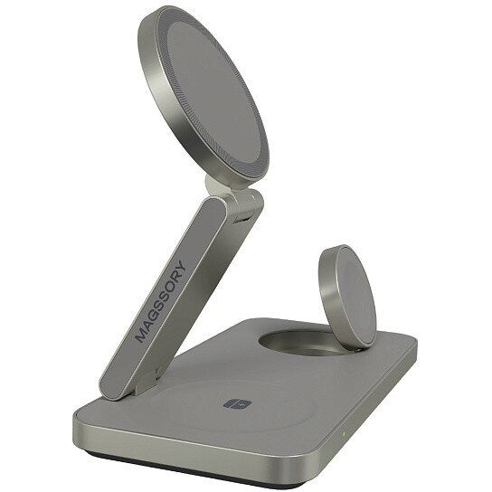Беспроводное зарядное устройство Magssory Yoga WCH016 Titan - WCH016t - фото 3