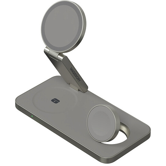 Беспроводное зарядное устройство Magssory Yoga WCH016 Titan - WCH016t - фото 5