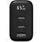 Сетевое зарядное устройство Magssory Digit 65W GaN Black - ACH009b - фото 2