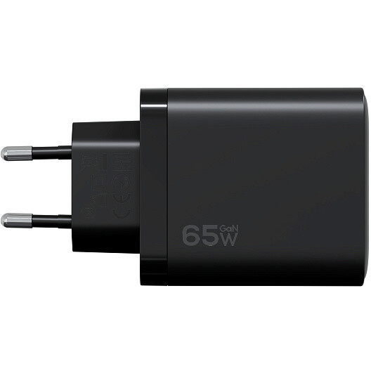 Сетевое зарядное устройство Magssory Digit 65W GaN Black - ACH009b - фото 4