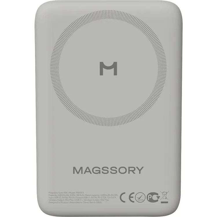 Внешний аккумулятор Magssory Core 10K Titan - PBN013T