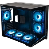 Корпус XASTRA QW505M 6ARGB-C10 Black (QW505M-6FM12A-C10)