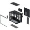 Корпус XASTRA QW505M 6ARGB-C10 Black - QW505M-6FM12A-C10 - фото 12