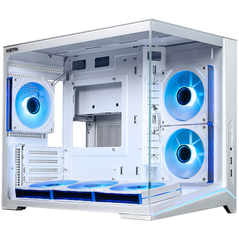 Корпус XASTRA QW505M 6ARGB-C10 White - QW505M-6FM12A-C10-WH