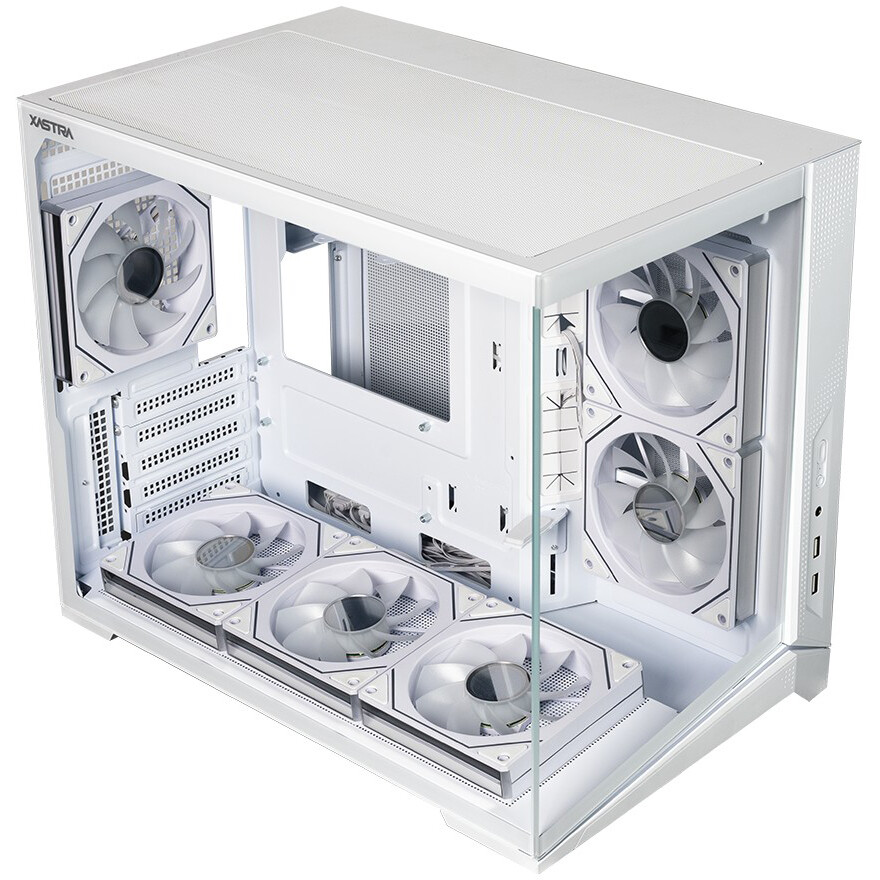 Корпус XASTRA QW505M 6ARGB-C10 White - QW505M-6FM12A-C10-WH - фото 5