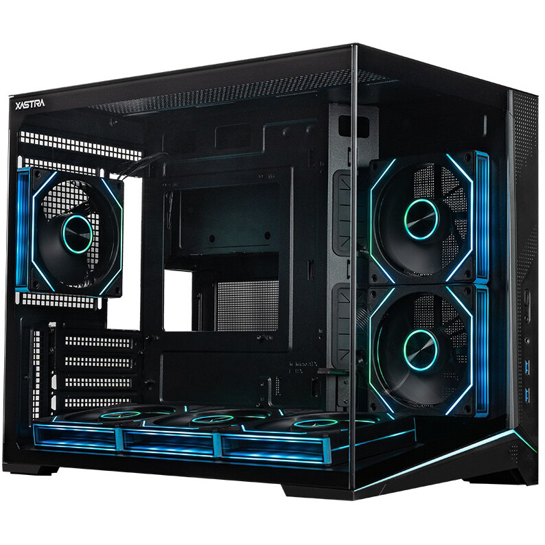 Корпус XASTRA QW505M 6ARGB-FN-C10 Black - QW505M-6FN12A-C10