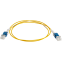 Патч-корд Lanmaster LAN-2LU-2LU/SU/SL-1.0, 1м