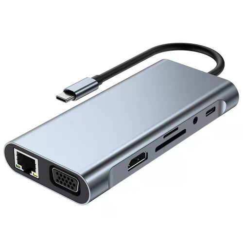 Док-станция KS-IS USB-C 11-in-1 (KS-099M)