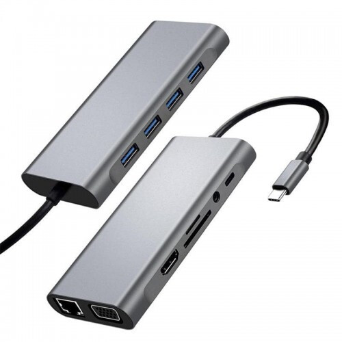 Док-станция KS-IS USB-C 11-in-1 (KS-099M) - фото 3