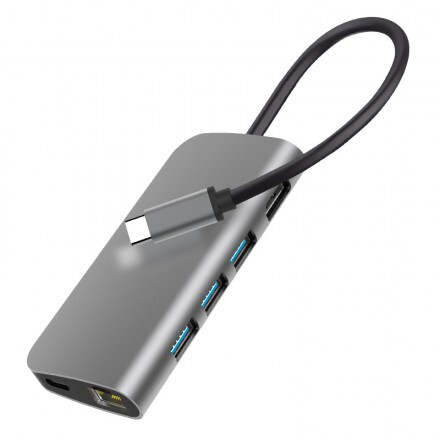 Док-станция KS-IS USB-C 11-in-1 (KS-450)