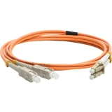 Патч-корд Lanmaster LAN-2LC-2SC/OM4-5.0, 5м