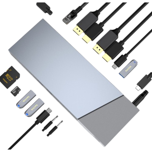 Док-станция KS-IS USB-C 16-in-1 (KS-716) - фото 4