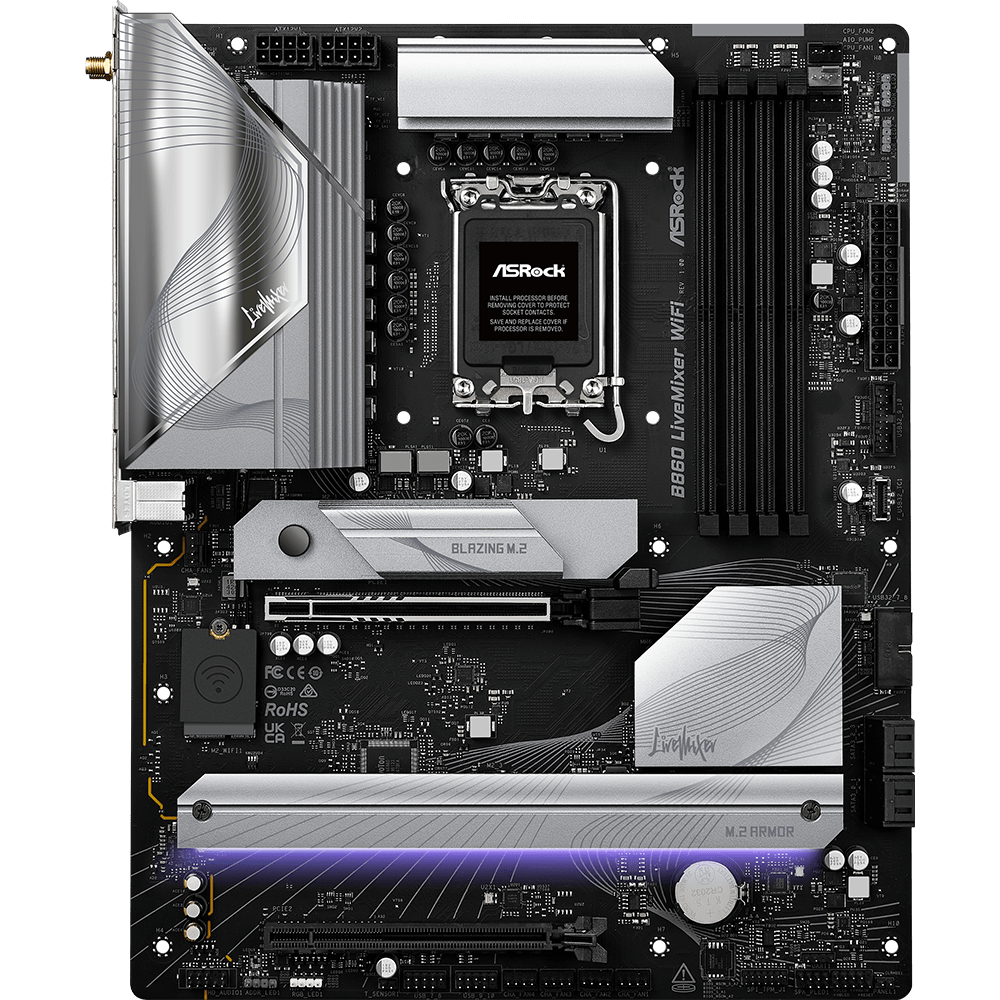 Материнская плата ASRock B860 LiveMixer WiFi