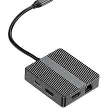 Док-станция KS-is USB-C 7-in-1 (KS-099J)
