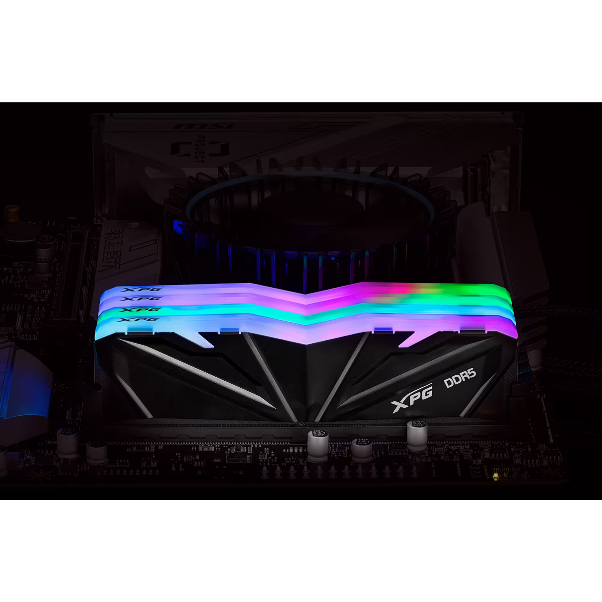 Оперативная память 32GB DDR5 6000MHz ADATA XPG Armax RGB (AX5U6000C3616G-DTAMRBK) (2x16GB KIT) - фото 7