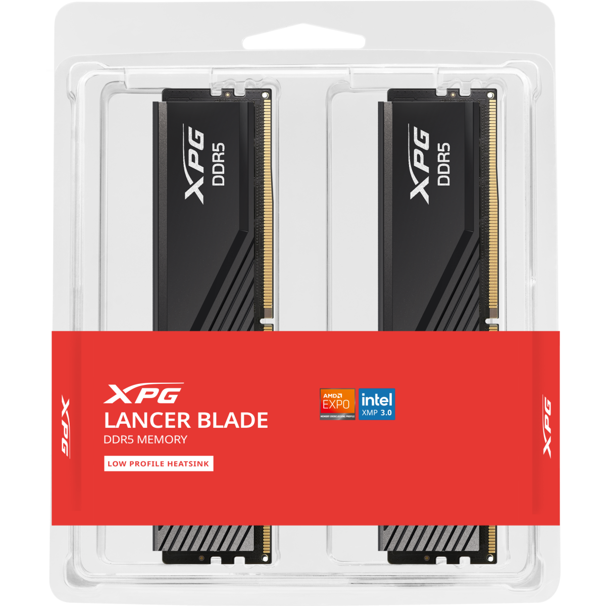Оперативная память 32GB DDR5 6000MHz ADATA XPG Lancer Blade (AX5U6000C2816G-DTLABBK) (2x16GB KIT) - фото 4