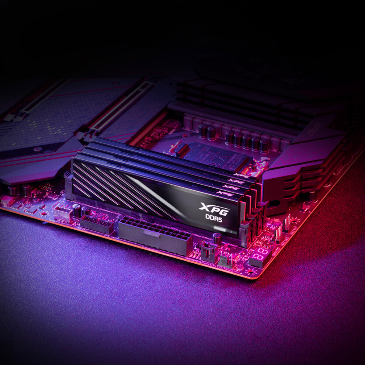 Оперативная память 32GB DDR5 6000MHz ADATA XPG Lancer Blade (AX5U6000C2816G-DTLABBK) (2x16GB KIT) - фото 6