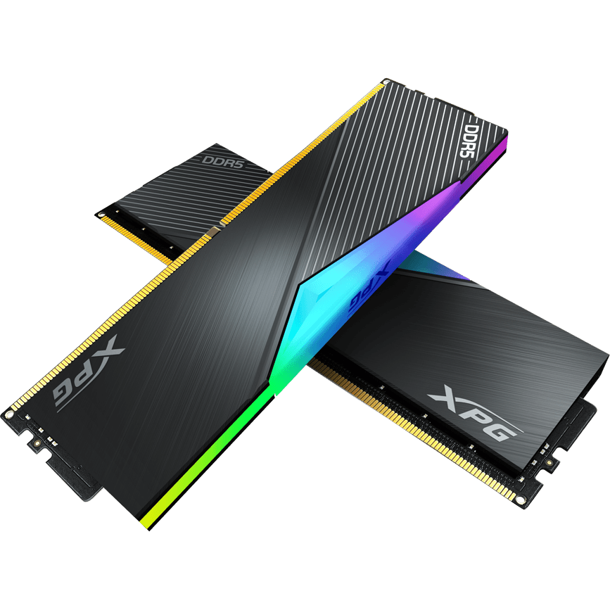 Оперативная память 32GB DDR5 6000MHz ADATA XPG Lancer RGB (AX5U6000C3016G-DCLARBK) (2x16GB KIT) - фото 2