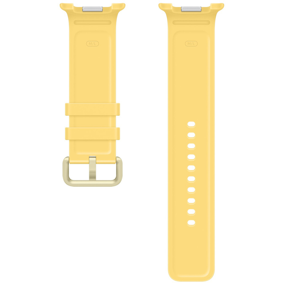 Ремешок Samsung Galaxy Watch9 Sport Band M/L Sand Yellow - ET-SNL35LYEGRU - фото 3