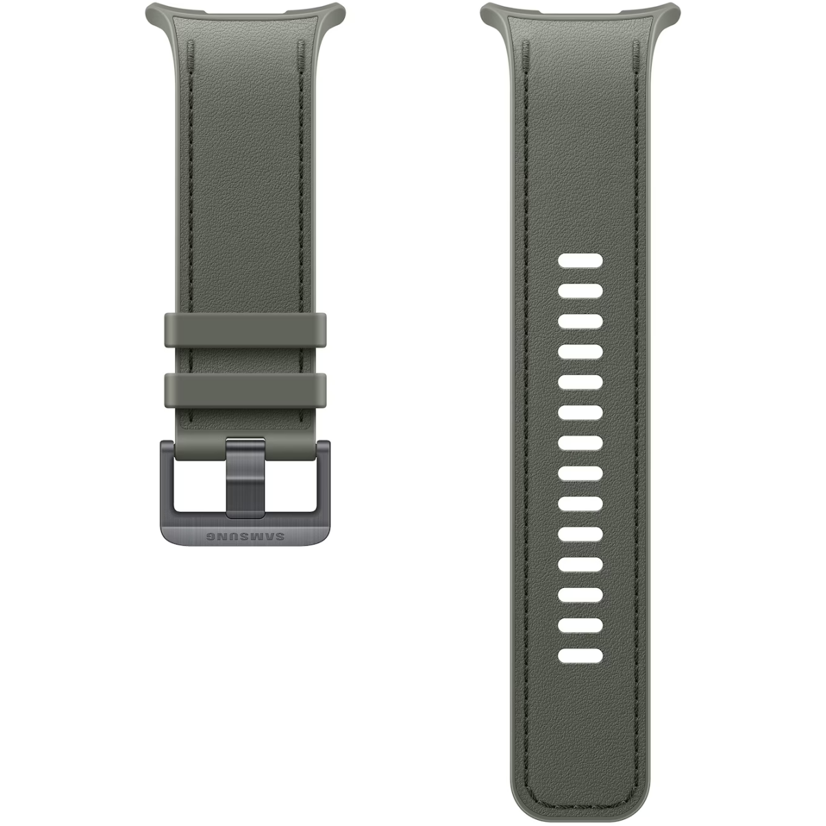 Ремешок Samsung Galaxy Watch Ultra2 Peakform Band Olive - ET-SBL71MGEGRU - фото 2