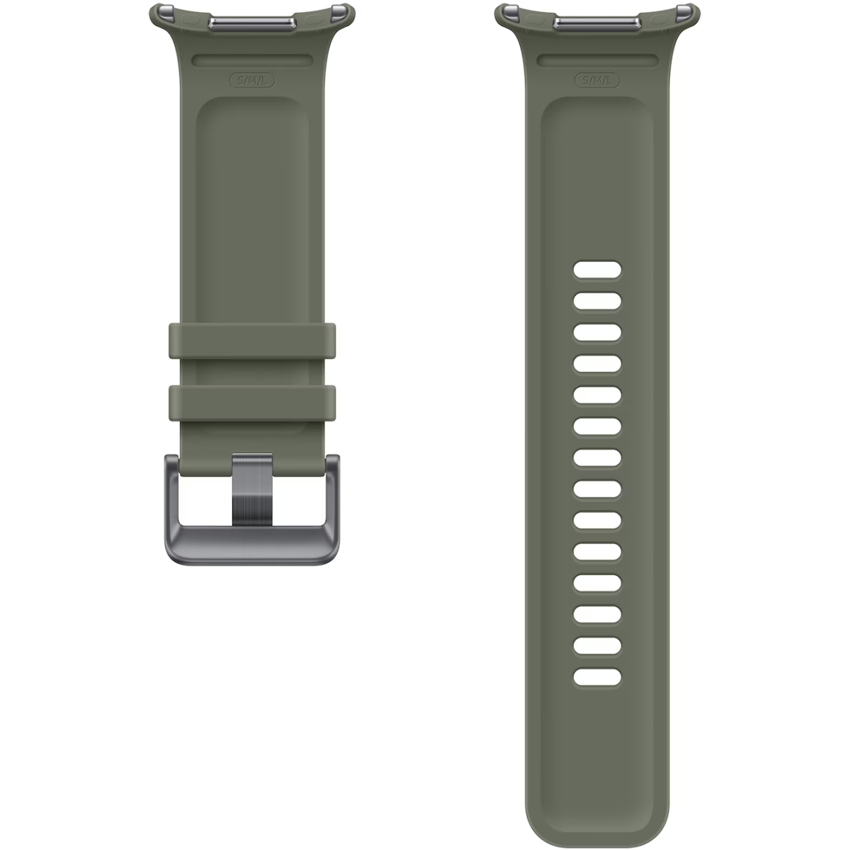 Ремешок Samsung Galaxy Watch Ultra2 Peakform Band Olive - ET-SBL71MGEGRU - фото 3