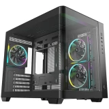 Корпус DeepCool CG330U 3F Black (R-CG330U3F-BKAGM3-G)