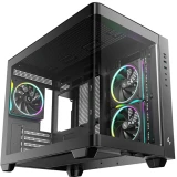 Корпус DeepCool CG330U 3F Black (R-CG330U3F-BKAGM3-G)