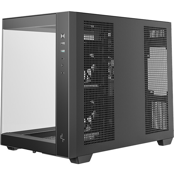 Корпус DeepCool CG330U 3F Black - R-CG330U3F-BKAGM3-G - фото 9