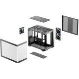 Корпус DeepCool CG330U 3F Black (R-CG330U3F-BKAGM3-G)