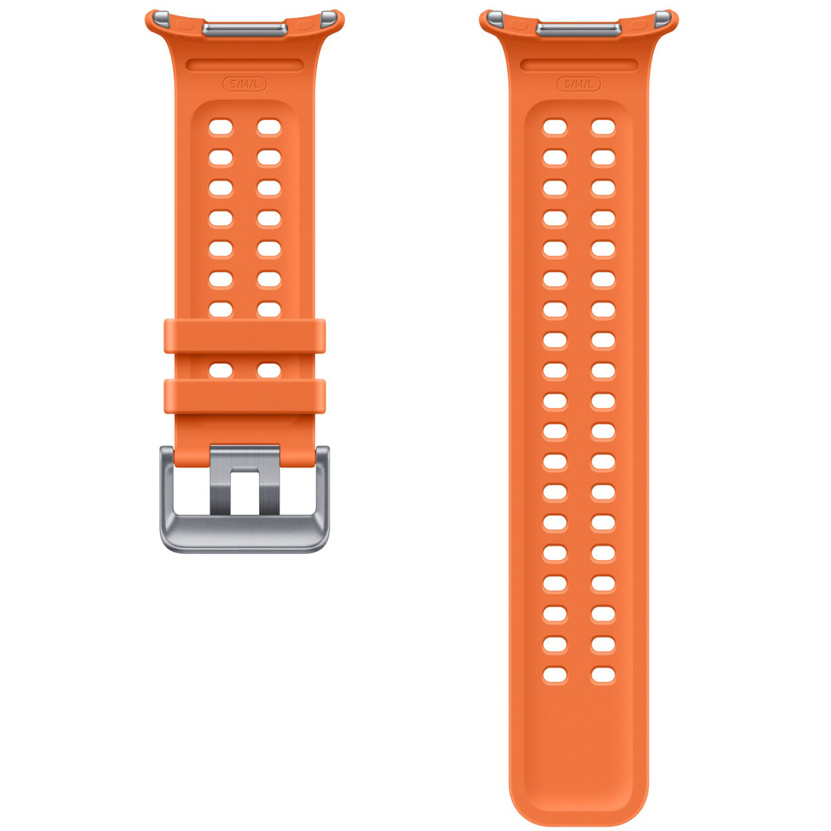 Ремешок Samsung Galaxy Watch Ultra2 Marine Band Orange - ET-SNL71MOEGRU - фото 3