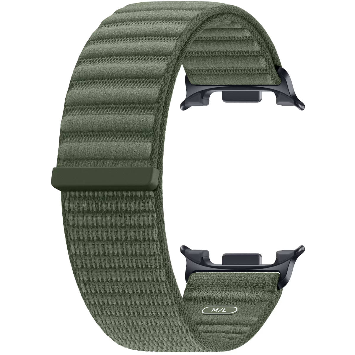 Ремешок Samsung Galaxy Watch9 Fabric Band M/L Olive - ET-SVL33LGEGRU