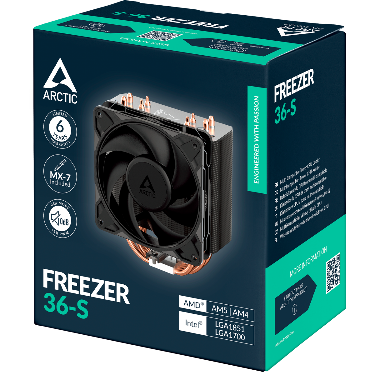 Кулер Arctic Freezer 36 S (ACFRE00194A) - фото 7