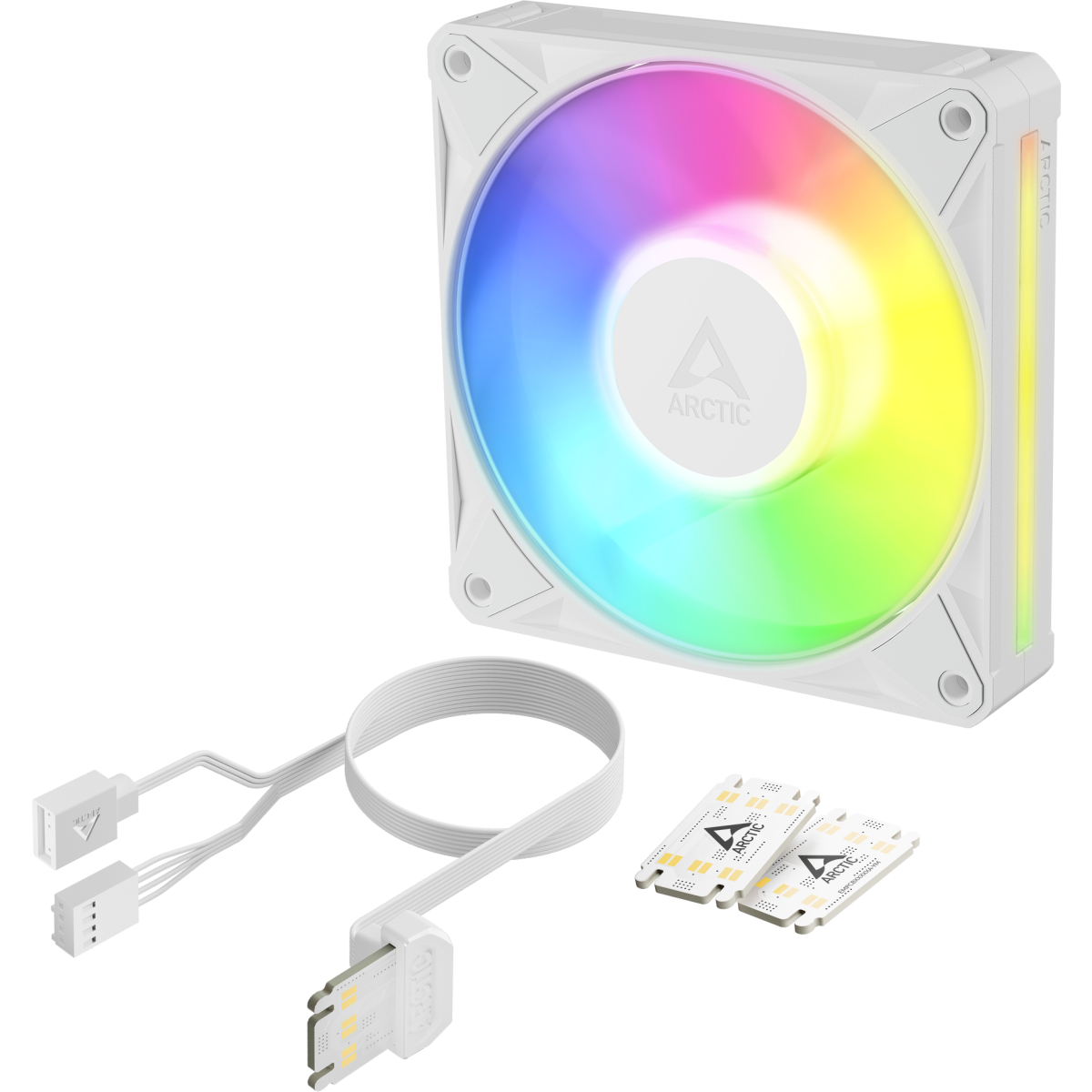 Вентилятор для корпуса Arctic BioniX P12 A-RGB White - ACFAN00336A - фото 3