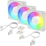 Вентилятор для корпуса Arctic BioniX P12 A-RGB White (3 шт.) (ACFAN00338A)