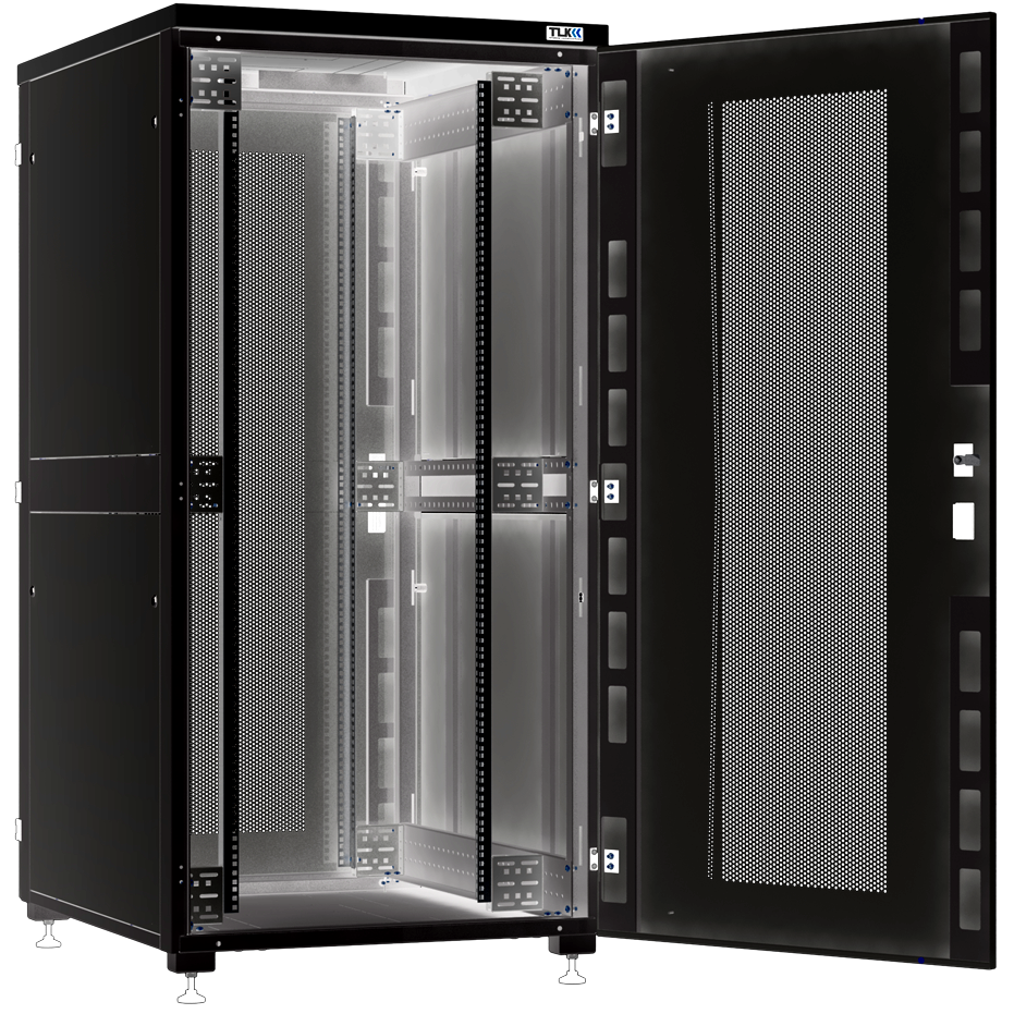 Шкаф NIKOMAX (TLK) TFI-338010-PHPH-R-BK