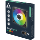Вентилятор для корпуса Arctic P14 A-RGB Black (ACFAN00339A)