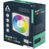 Вентилятор для корпуса Arctic P14 A-RGB White (3 шт.) (ACFAN00342A)