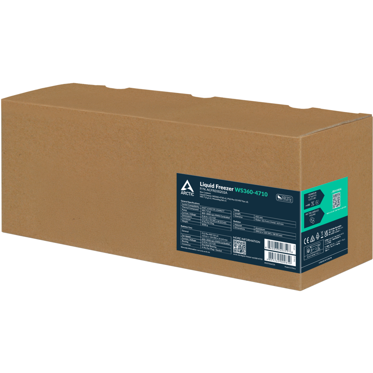 Система жидкостного охлаждения Arctic Liquid Freezer WS360-4710 - ACFRE00202A - фото 7