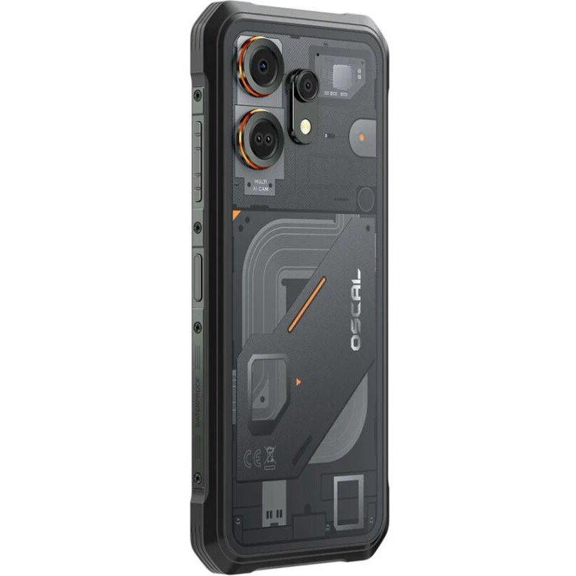 Смартфон Oscal MARINE 3 8/128GB Black - Marine 3 8+128GB Black - фото 6