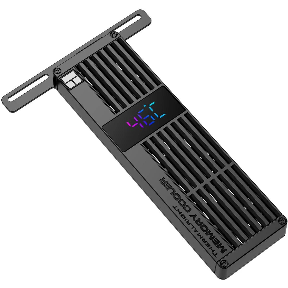 Охлаждение для оперативной памяти Thermalright MC-3 Digital Black - фото 2