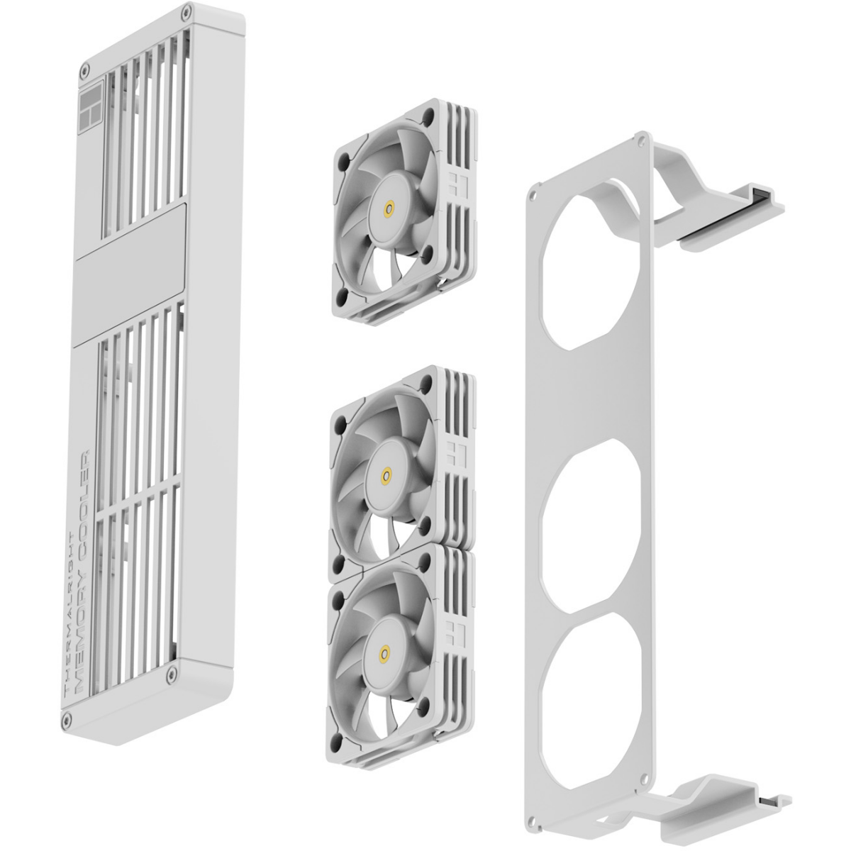 Охлаждение для оперативной памяти Thermalright MC-3 Digital White - фото 3