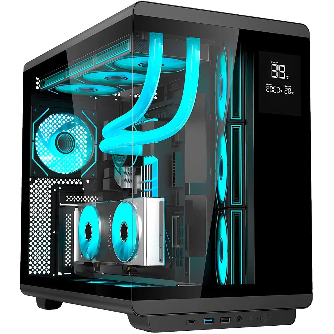 Корпус ZONE 51 Neo Black - Z51-CAS-NEOBK