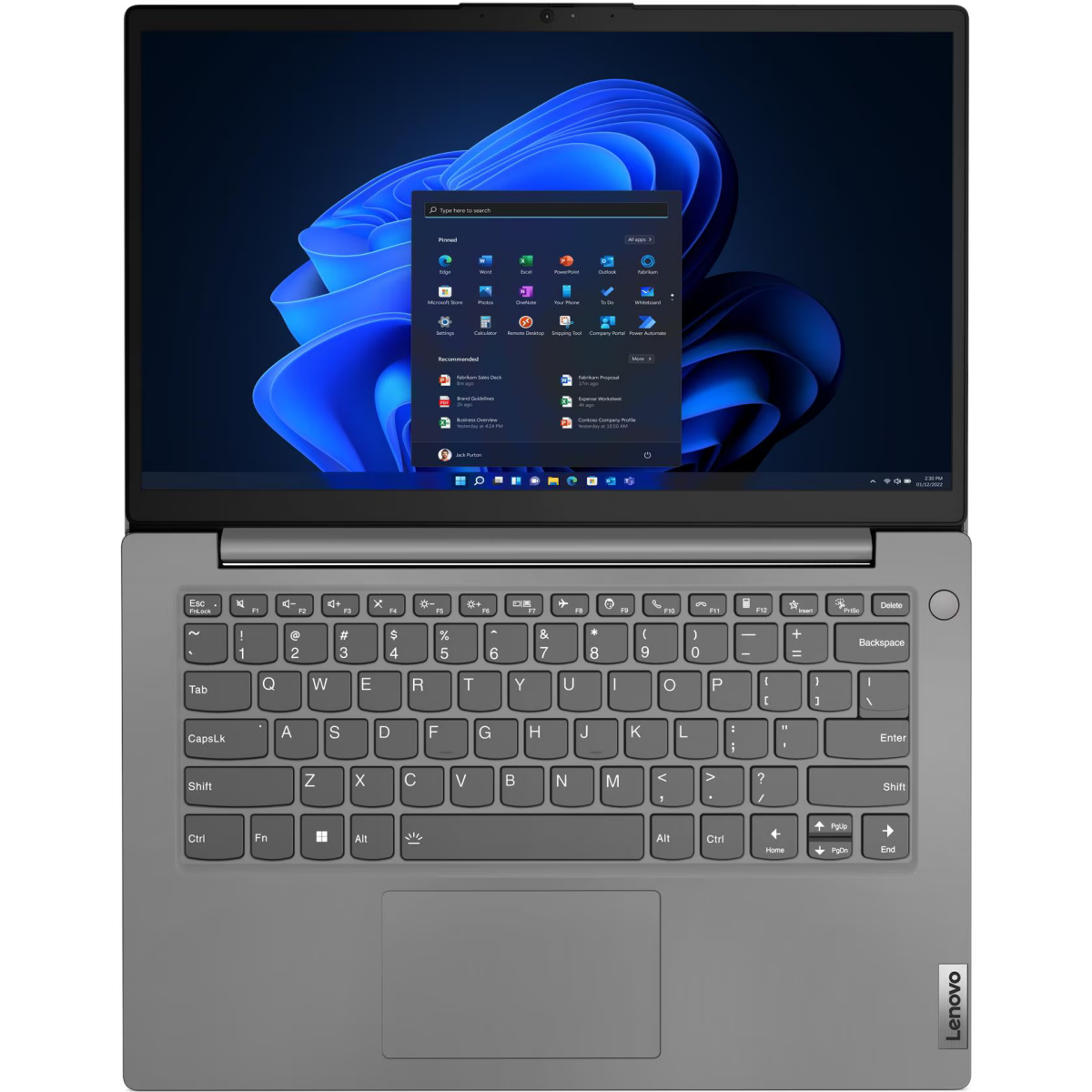 Ноутбук Lenovo V14 G4 IRU Iron Grey (83A000NLIN) - фото 4